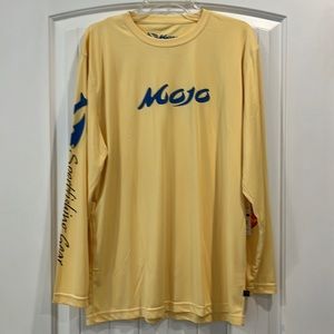 MOJO “Get Your Mojo On!” Sport fishing gear. Long sleeve shirt. NWT